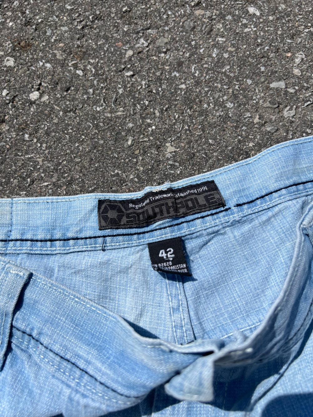 Y2K South Pole Baggy Jorts - Picture 5 of 6